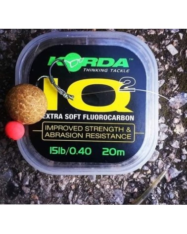 Fluorocarbon IQ2 Extra Soft 20lb Korda