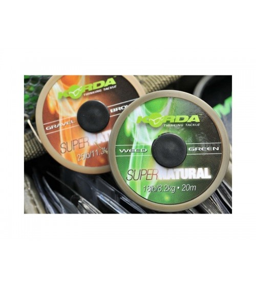 Trecciato Super Natural Weed Green 25lb Korda