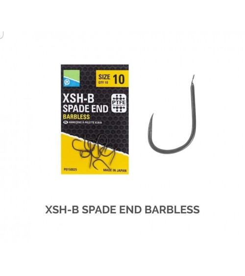 XSH-B Spade End Hook Preston - Feeder Store