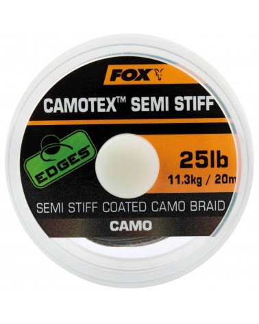 Trecciato Camotex Semi Stiff 25LB 20MT Fox