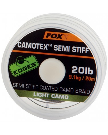 Trecciato Camotex Semi Stiff 20LB 20MT Fox