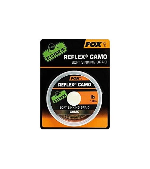 Trecciato Edges Reflex Camo 25lb Fox