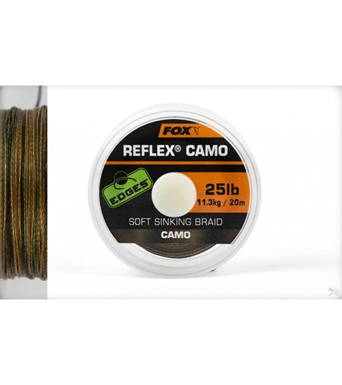 Reflex Camo è un trecciato ultra-morbido affondante caratterizzato da un profilo rotondo