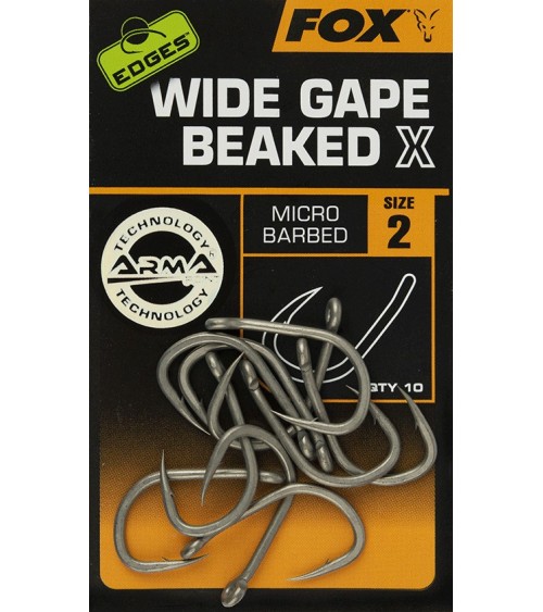 Amo Edges Wide Gape Beaked X Fox - Feeder Store