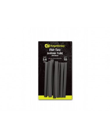 Shrink Tube Silt Black 3.6mm RidgeMonkey