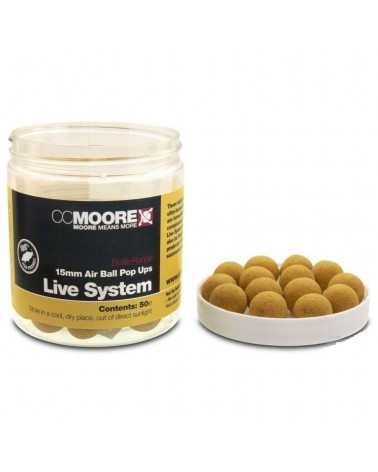 Live System Air Ball Pop Ups 15mm CCMoore