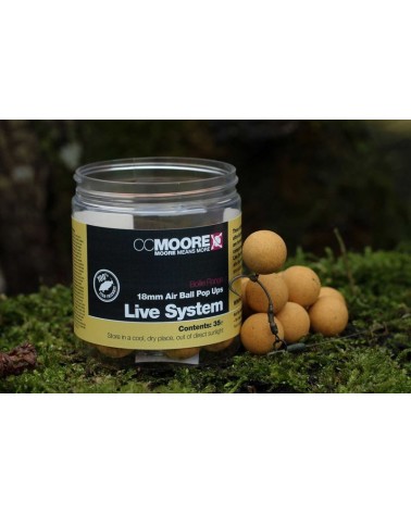 Live System Air Ball Pop Ups 18mm CCMoore