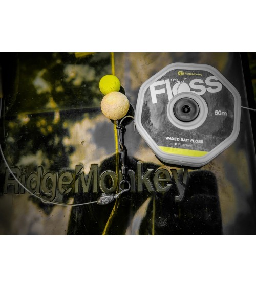 Waxed Bait Floss 50mt Ridge Monkey disponibile al miglior prezzo