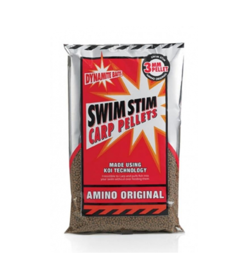 Il pellet Swim Stim fa parte della gamma premium di Dynamite Baits, caratterizzata da proteine altamente digeribili.