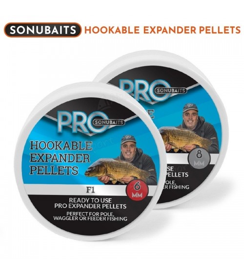 Pro Hookable Expander Pellets F1 8mm Sonubaits