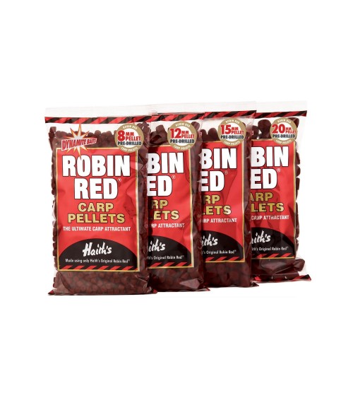 I Dynamite Baits Robin Red Carp Pellets sono dei particles dal forte potere attrattivo