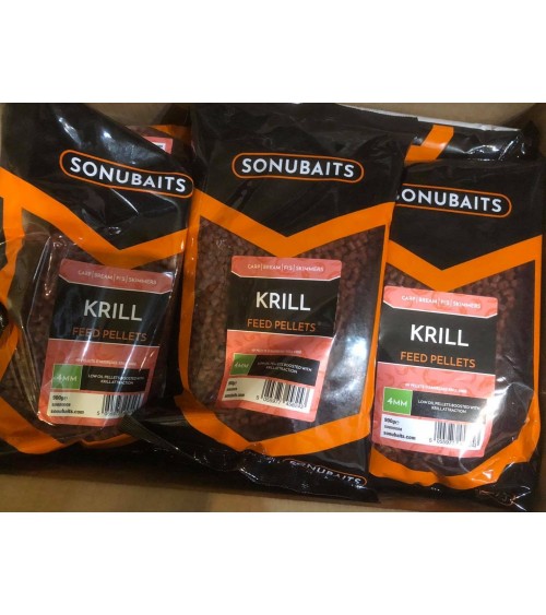 Pellet Krill Feed 4mm Sonubaits - Feeder Store