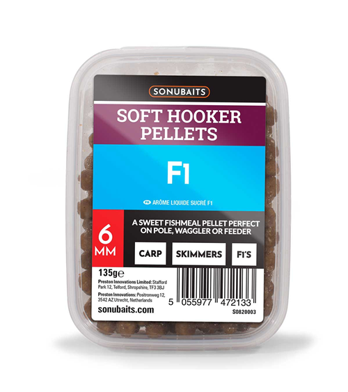 Soft Pellet F1 6mm Sonubaits - Feeder Store