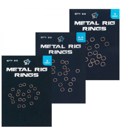 Metal Rig Rings 2.0mm Nash