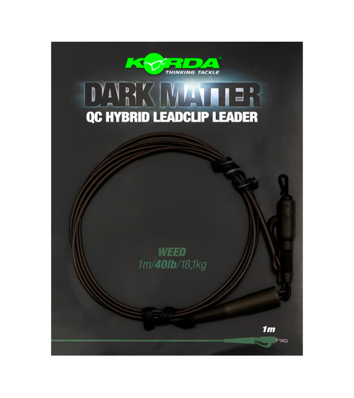 copy of Dark Matter Leader QC Hybrid Clip Gravel 1mt Korda