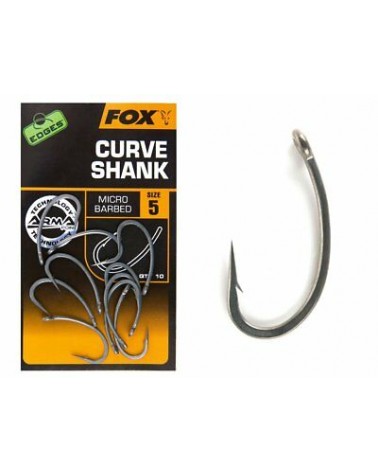 Amo Curve Shank Edges Hooks Fox