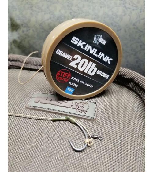 Trecciato Skinlink Coated 25lb semi-stiff Nash