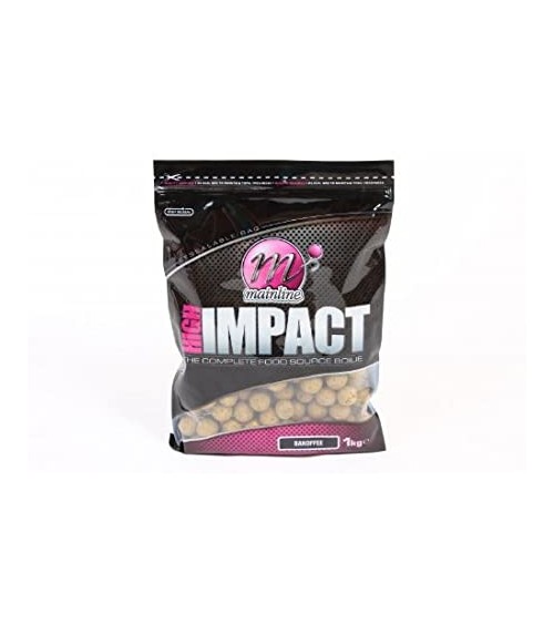 Boilies High Impact Banoffe 20 mm Mainline - Feeder Store