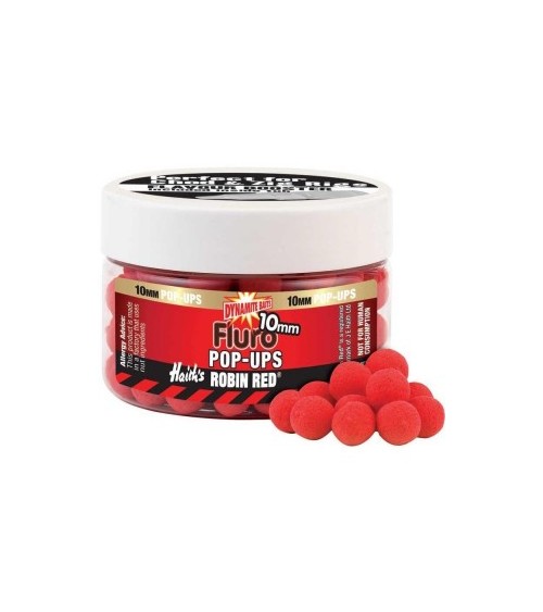 Pop-ups Robin Red 10mm Fluoro Dynamite - Feeder Store