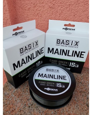 Basix Mainline 15lb/0.40 1000mt Korda