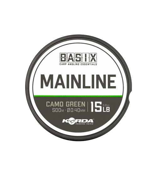 Basix Filo MainLine 15lb/0.40 500mt Korda - Feeder Store