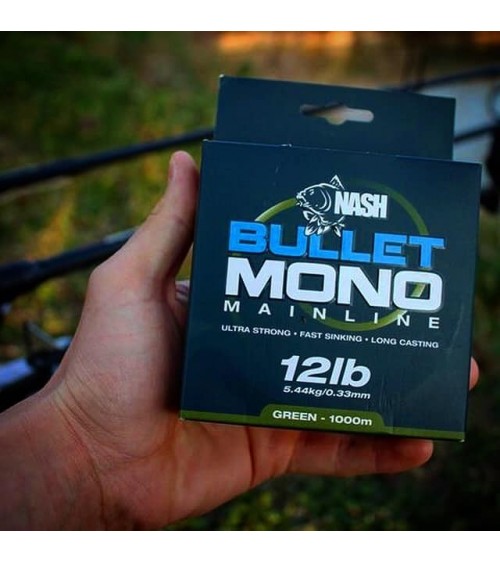 Monofilo bullet Mono 15lb Nash