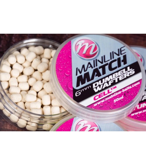 Match Dumbell Wafters 6mm CellTm Mainline - Feeder Store