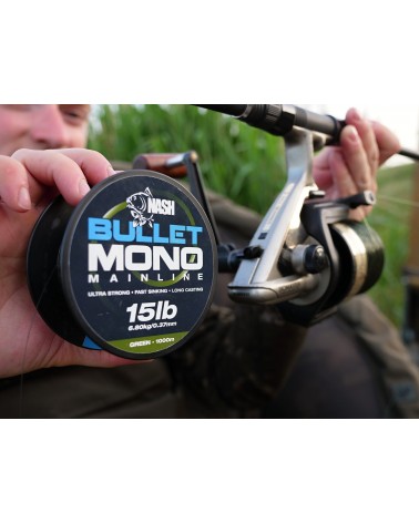 Monofilo bullet Mono 15lb Nash