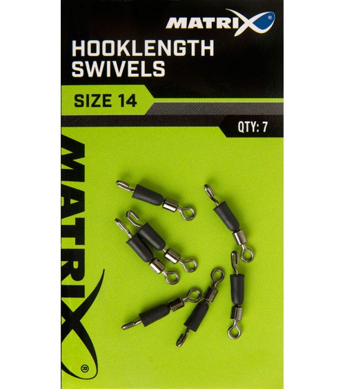 Hooklenghth Swivels Size 18 Matrix - Feeder Store