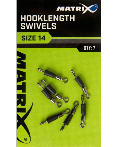 Hooklenghth Swivels Size 14 Matrix