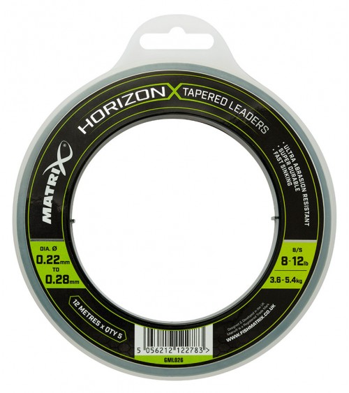 Horizon Shock Leader 8lb/12lb Matrix