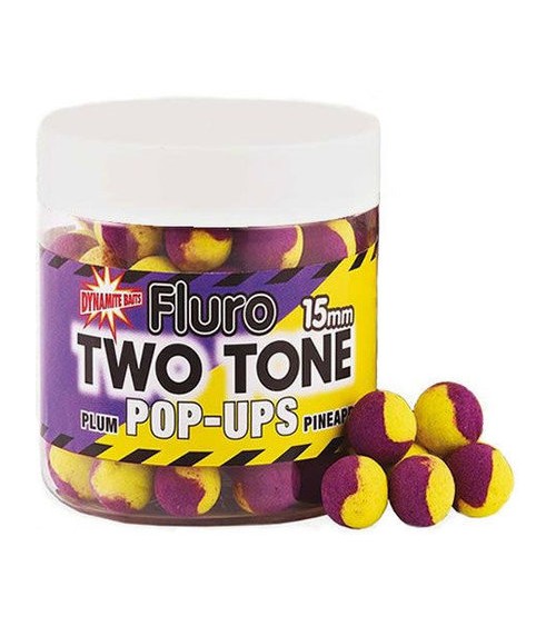 copy of Pop-up Fluoro 15mm Two Tone Krill&Banana Dynamite