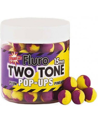 Pop-up Fluoro 15mm Two Tone Plum&Pineapple Dynamite