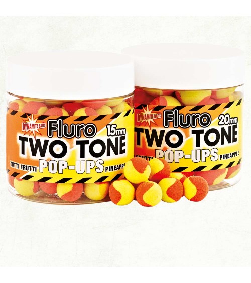 copy of Pop-up Fluoro 15mm Two Tone Krill&Banana Dynamite