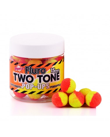 copy of Pop-up Fluoro 15mm Two Tone Krill&Banana Dynamite