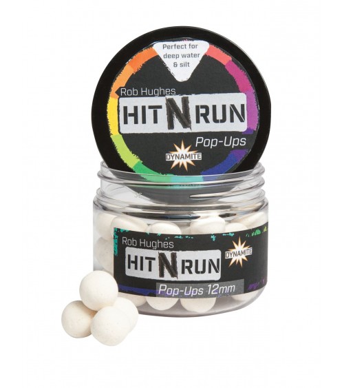 Pop-ups Hit N Run 12mm white Dynamite - Feeder Store