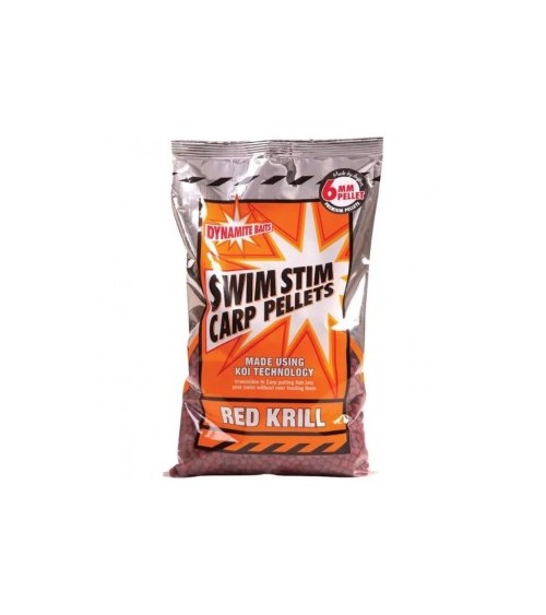 Pellet 8mm Swim Stim Red Krill Dynamite - Feeder Store