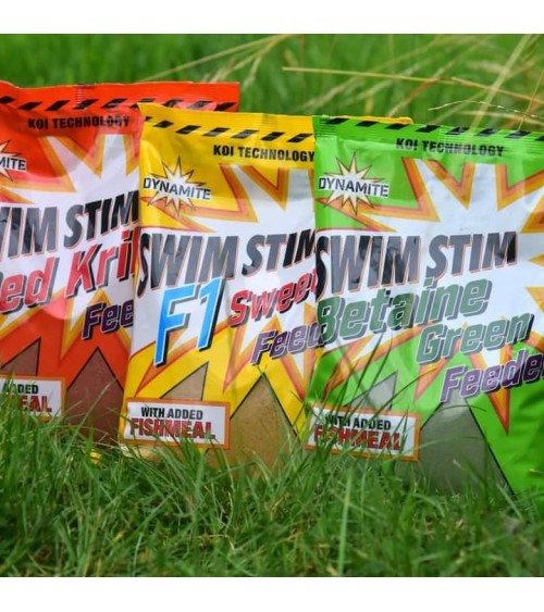 SWIM STIM BETAINE GREEN MIX è una pastura ricca di Betaina e aminoacidi, perfetta per tutte le situazioni di pesca.