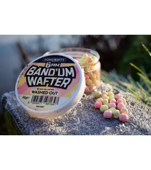 Band'um Wafter 6mm Washed Out Sonubaits - Feeder Store