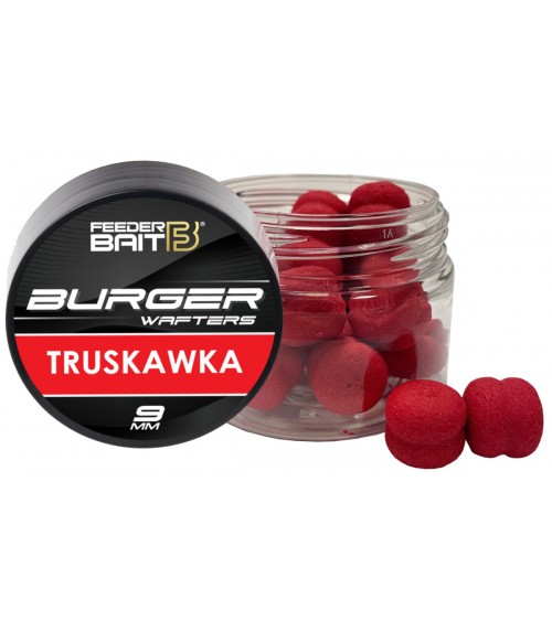 Band’um Burger 9mm Strawberry Feeder Bait