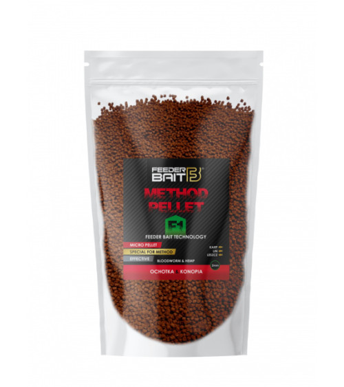 Pellet F1 e Canapa 2mm Feeder Baits