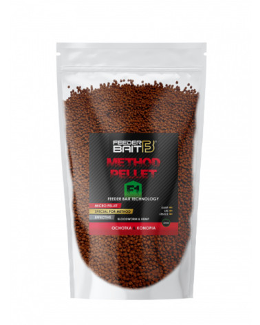 Pellet F1 e Canapa 2mm Feeder Bait