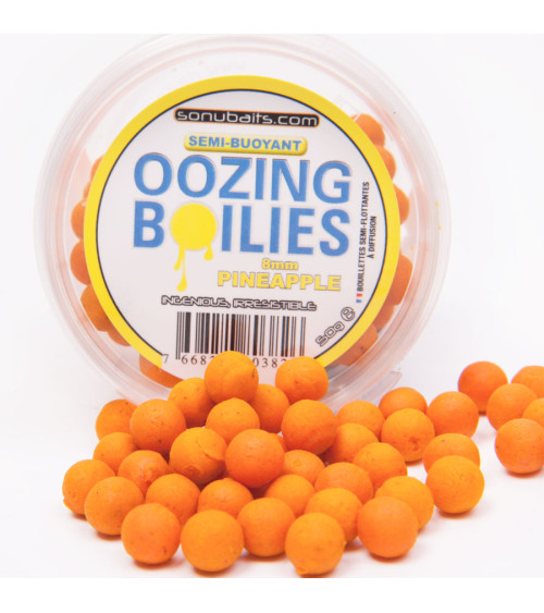 copy of Semi-Buoyant Oozing Boilies 8mm Krill Sonubaits